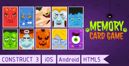 Halloween memory card matching game html5 construct 3 codermarket.png
