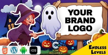 Halloween witch html5 construct 3 game codermarket.jpg