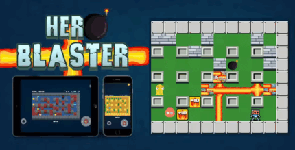 Hero blaster html5 game codermarket.png