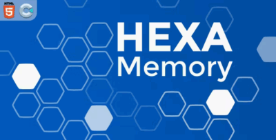 Hexa memory html5 memoy game codermarket.png