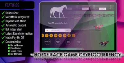 Horse race game cryptocurrency codermarket.png
