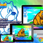 Html5 coloring book animals html5 game codermarket.png