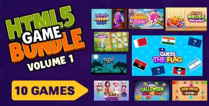 Html5 game bundle volume 1 construct 3 html5 codermarket.jpg