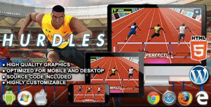 Hurdles html5 sport game codermarket.png