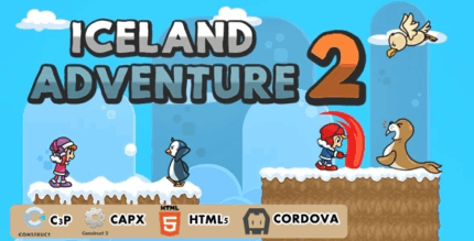 Icedland adventure 2 construct 3 construct 2 game codermarket.png