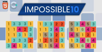 Impossible 10 html5 puzzle game codermarket.png