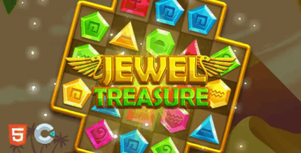 Jewel treasure html5 puzzle game construct 3 codermarket.png