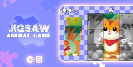 Jigsaw animal html5 educational game construct 3 codermarket.jpg