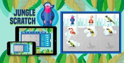 Jungle scratch html5 game codermarket.jpg
