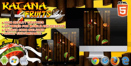 Katana fruits html5 game codermarket.png