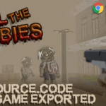 Kill the zombies 3d game fps html5 game with construct 3 file .png
