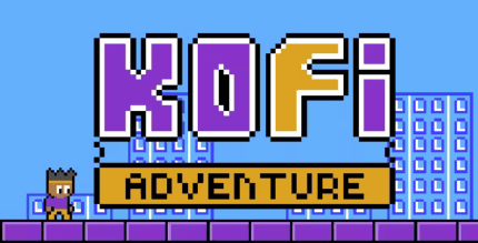 Kofi adventure html5 platform game construct 2 3 codermarket.png