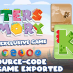 Letters memory html5 game with construct 3 file codermarket.png