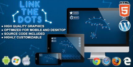 Link the dots html5 logic game codermarket.jpg