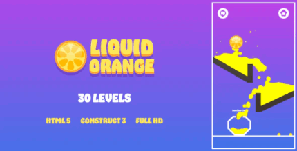 Liquid orange html5 game construct3 codermarket.png