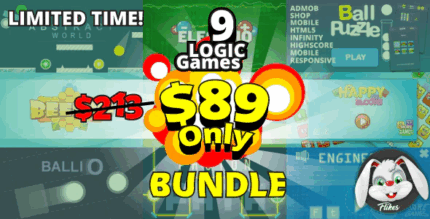 Logic games bundle 9 games with 41 discount codermarket.png