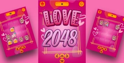 Love 2048 cross platform puzzle game codermarket.jpeg