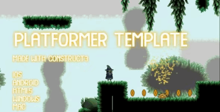 Maantrikudu platformer game construct 3 codermarket.png