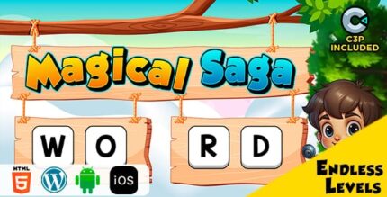 Magical saga html5 construct 3 game codermarket.jpg