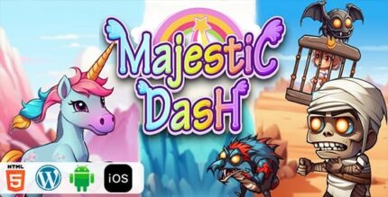 Majestic dash html5 game codermarket.jpeg
