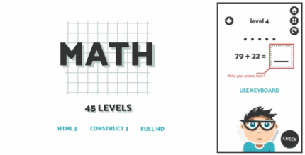 Math html5 game construct3 codermarket.png