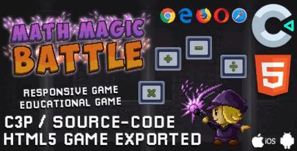 Math magic battle educational game html5 construct 3 codermarket.png