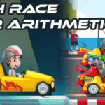 Math race four arithmetic html5 game c3p codermarket.png