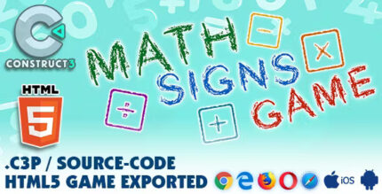Math signs game html5 with construct 3 all source code c3p codermarket.jpg