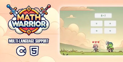 Math warrior html5 game construct 3 codermarket.jpg