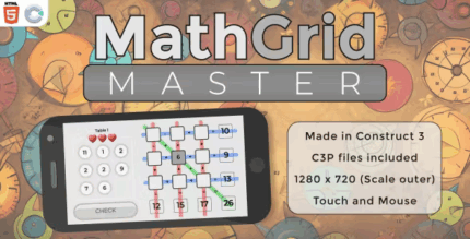 Mathgrid master html5 math game codermarket.png