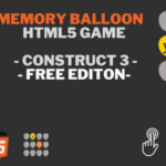 Memory balloons html5 game construct 3 codermarket.png