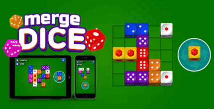 Merge dice html5 game codermarket.png