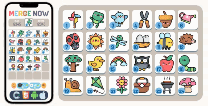 Merge now html5 game construct 3 codermarket.png