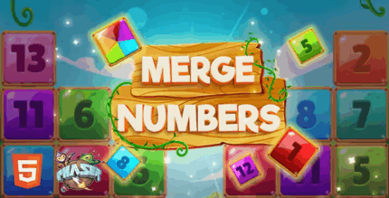 Merge numbers html5 game phaser 3 codermarket.png