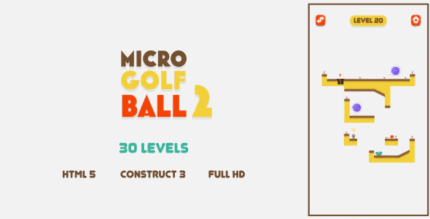 Micro golf ball 2 html5 game construct3 codermarket.png