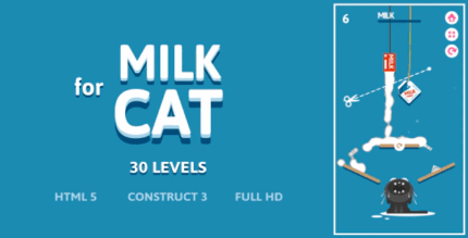 Milk for cat html5 game construct3 codermarket.png