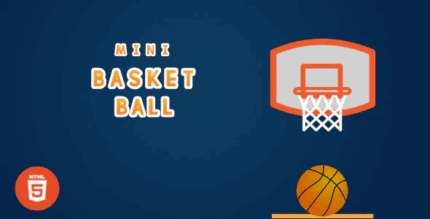 Mini basket ball html5 game codermarket.png