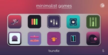 Minimalist games bundle 5 html5 construct games codermarket.jpeg