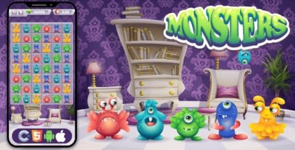 Monster html5 game construct 3 codermarket.jpeg