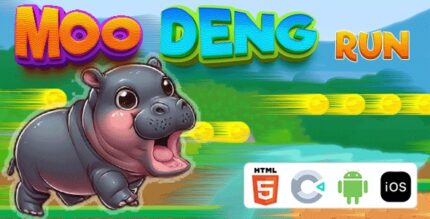 Moo deng run html5 construct 3 codermarket.jpg