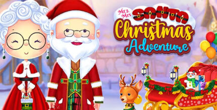 Mr and mrs santa christmas adventure phaser 3 html5 codermarket.jpg