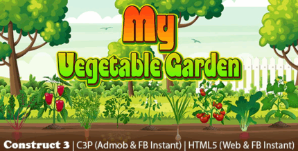 My vegetable garden plantation game construct 3 c3p html5 admob and fb.png