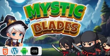 Mystic blades html5 construct3 game codermarket.jpg