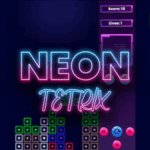 Neon tetrix cross platform puzzle game codermarket.png