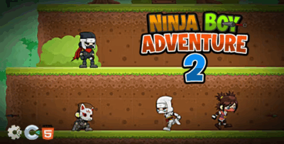 Ninja boy adventure 2 construct game codermarket.png