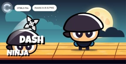 Ninja dash construct 3 codermarket.jpg