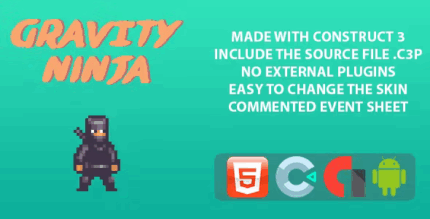 Ninja gravity game template for construct 3 codermarket.png