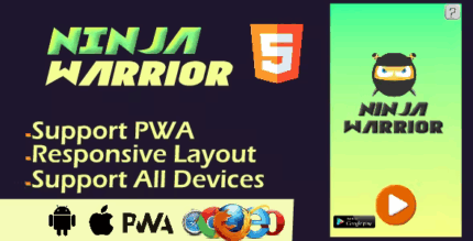 Ninja warrior html5 game codermarket.png