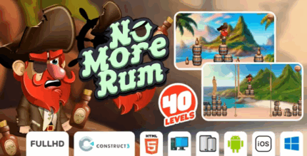 No more rum html5 game construct3 codermarket.png
