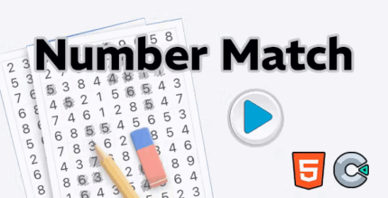 Number match html5 construct3 codermarket.png